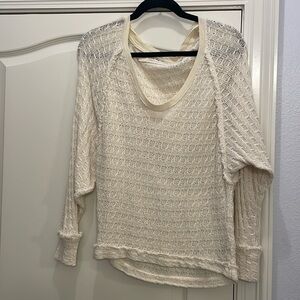Free people crochet top
